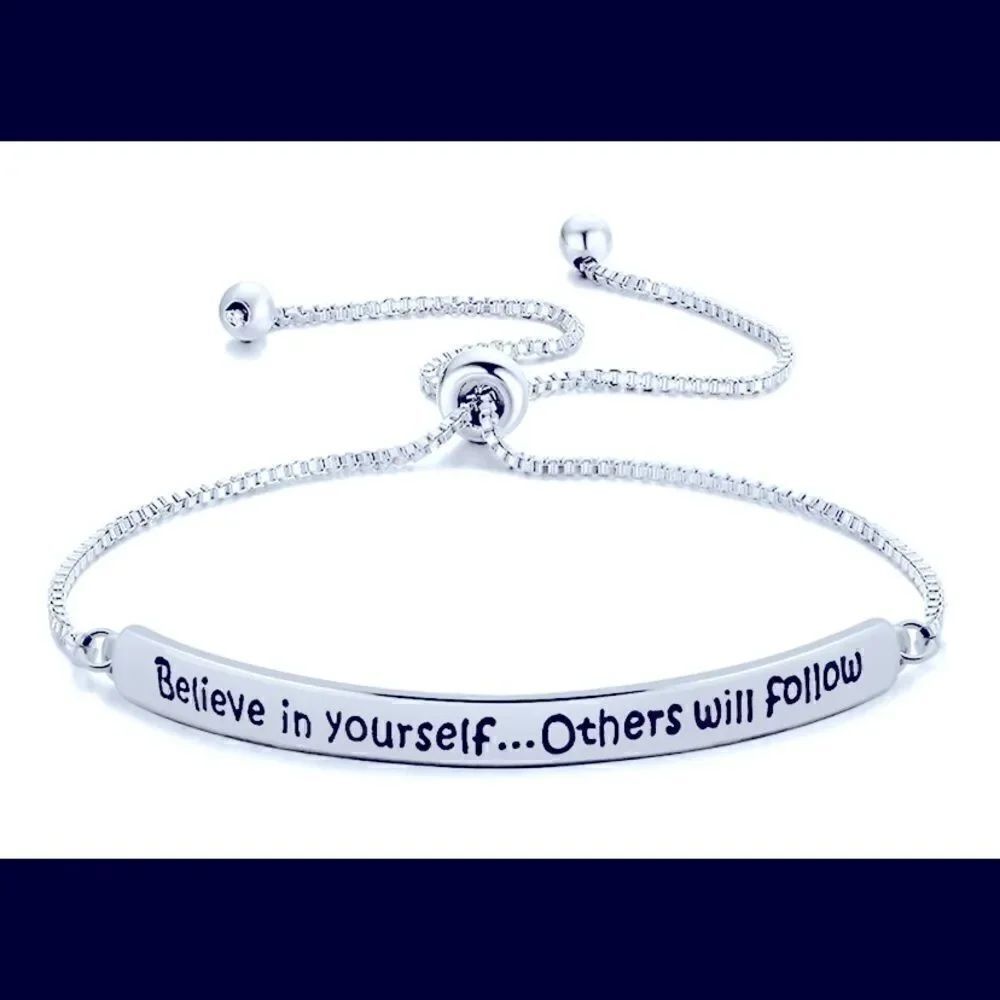 💥 Inspirational Bracelet believe in yourself
